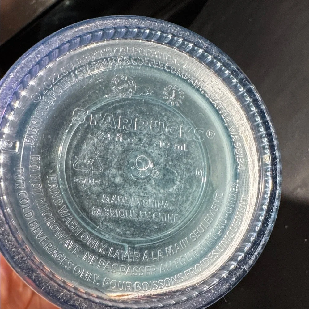 Starbucks Holographic Iridescent Mermaid Scales limited 2022 Venti Tumbler